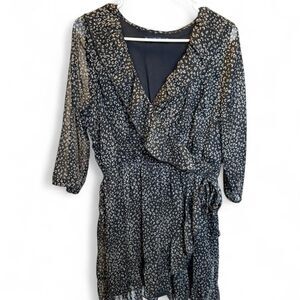 Abercrombie & Fitch Women's Wrap Dress Size L